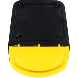 vidaXL Abfalleimer 78 l Schwarz