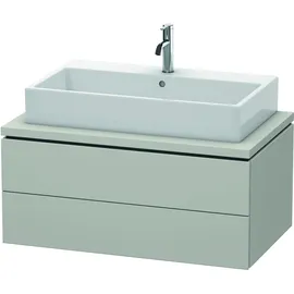 Duravit L-Cube 92x54,7cm, betongr ma, f Kons, 2 Schub.