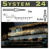 STAR Systemlichterkette 492-72 System 24 LED 49er Eisregenkette