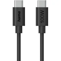 Hama Ladekabel USB-C zu USB-C 100 W 1,2 m