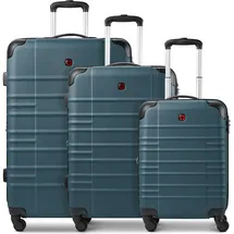 Wenger Amplar Evo Koffer-Set 3-tlg. blau/petrol