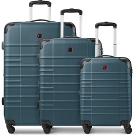 Wenger Amplar Evo Koffer-Set 3-tlg. blau/petrol