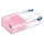 Unigloves Pink Pearl, Nitril Einmalhandschuh, **PINK**, Puderfrei, Größe S (1x100 Stück)