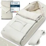 monzana MONZANA® Fußsack Premium Beige