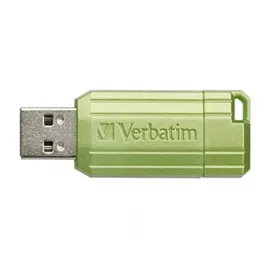 Verbatim USB 2.0 PINSTRIPE USB-Stick 128 GB Eucalyptus, Grün 49462 USB-A (USB 2.0)