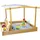 Promadino Sandkasten Multi mit Sitzbox und Sonnendach