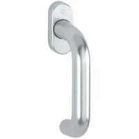 HOPPE DK-Fenstergriff Paris 038/U30 mit ovaler Rosette VK7x37,F1 eloxiert