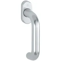 HOPPE DK-Fenstergriff Paris 038/U30 mit ovaler Rosette VK7x37,F1 eloxiert
