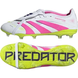 adidas Predator Pro FG Herren Ftwr White/Lucid Pink/Lemon 43 1/3