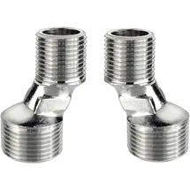 Conmetall Cornat TEC321020 Anschluß Satz, Silber, Klein