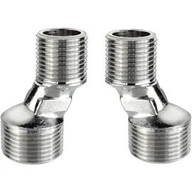 Conmetall Cornat TEC321020 Anschluß Satz, Silber, Klein
