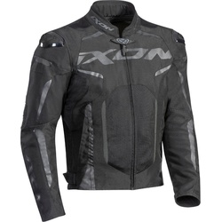 Ixon Gyre Motorrad Textiljacke, schwarz, Größe S für Männer