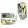 Boccia Titanium Creolen 05045-04 Titan bicolor mit Diamanten