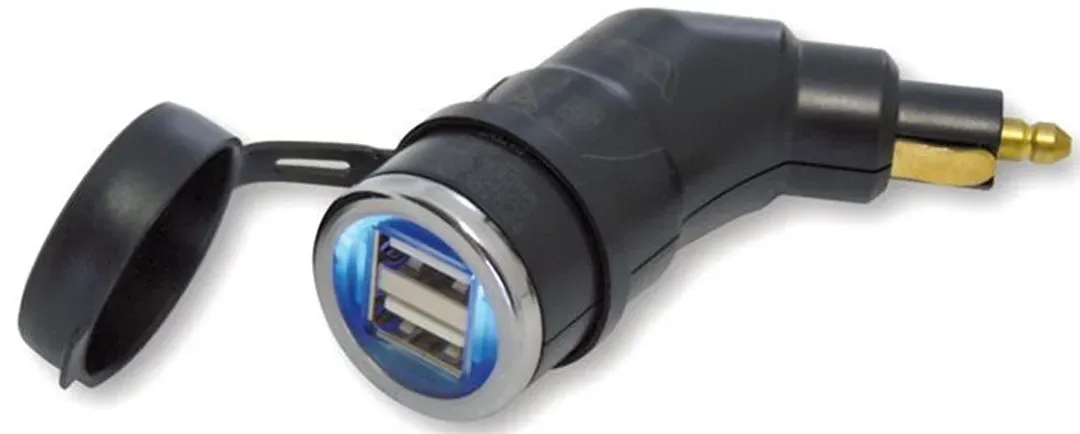 Booster BMW Doppel-USB Stecker, schwarz