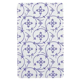 Ricolor Frühstücksbrettchen HPL 6-tlg. 23,5 x 14,5 cm Blau/Weiß
