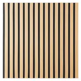 Homestyle4u Akustikpaneel Holz Braun 2 St. 60 x 60 x 3 cm