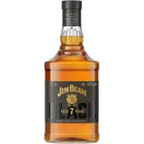 Jim Beam Black, 7 Jahre gereift, Kentucky Straight Bourbon Whiskey, Karamell, Vanille und warme Eichenaromen, 45 Vol, 700ml