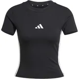 adidas Essentials 3-Streifen Slim Baby T-Shirt Black / White L
