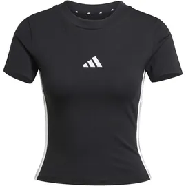 adidas Essentials 3-Streifen Slim Baby T-Shirt Black / White L