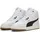 Puma Shuffle Downtown Mid Herren Weite E Weiß/Schwarz/Vapor Gray 44,5