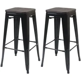 Proregal Barhocker 76 cm Schwarz
