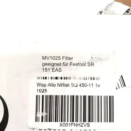 mistervac Lamellenfilter Ersatzfilter kompatibel Wap Alto Nilfisk SQ 450-11
