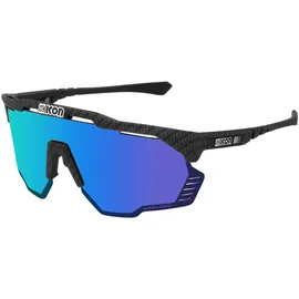 SCICON Aeroshade Kunken Matte Carbon/Multimirror Blue