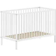 others BABYBETT Kara-lynn 124x84x65 aus Massivholz in Buche Weiß | Gr.: onesize