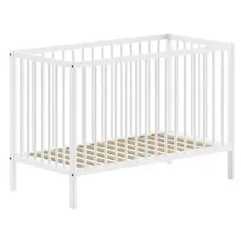 others BABYBETT Kara-lynn 124x84x65 aus Massivholz in Buche Weiß | Gr.: onesize