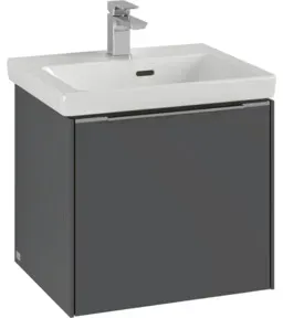 V&B Waschtischunterschrank Subway 3.0 47,3x42,9x40,8cm, o LE/Gr AL gl, so gre.