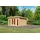 Karibu Rabensee 3 4,06 x 3,93 m Beige
