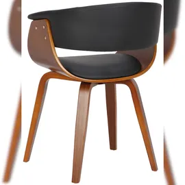 CLP 2er Set Stühle Bruce schwarz