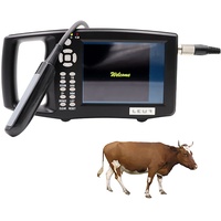 Tragbares Veterinär-Ultraschallgerät, Ultraschallgerät für Kühe und Pferde, mit elektronischer Rektalsonde, Ultraschall-Scannergerät für den veterinärmedizinischen Einsatz für den Einsatz bei Pferden/