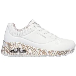 SKECHERS Damen Freizeitschuhe UNO - LOVING LOVE, Weiß WTRG, 42