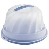 Rotho FRESH Kuchenbehälter Gugelhupf, 1721106161 , Transparent - 30,5 x 28,5 x 17,5 cm