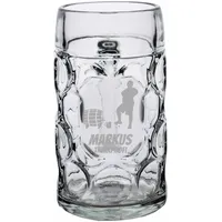 LUXENTU Maßkrug ISAR Bierkrug 1,0 l