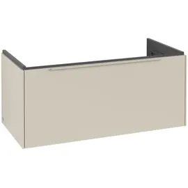 Villeroy & Boch Waschbeckenunterschrank 1 Auszug 97,3 x 47,8 x 42,9 cm Beige