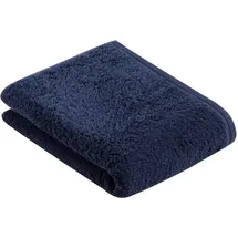 VOSSEN Vegan Life Duschtuch 67 x 140 cm marine blau