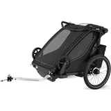 Thule Chariot Sport 2 double Schwarz – Multisport Fahrradanhänger