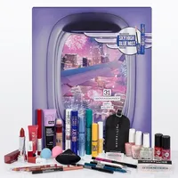 MAYBELLINE NEW YORK Adventskalender Fur Damen, 2024 31 Türchen, mit 31 Beauty-Überraschungen lila