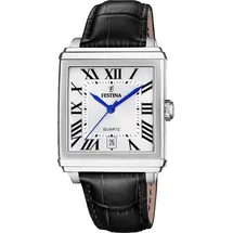 Festina F20681/1 Herrenarmbanduhr Rechteckig mit Lederband