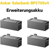 Anker SOLlX BP2700 Expansion Battery Erweiterungsbatterie Speicher Akku - BP2700 Erweiterungsakku x4