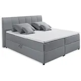 ed exciting design Boxbett Granada ca. 180x200 cm Grau