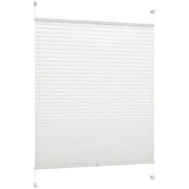 DécoProfi Plissee Klemmfix 35 x 130 cm weiß