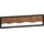 FineBuy Wandgarderobe Hakenleiste 80 cm Akazie