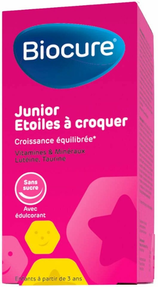 BIOCURE Junior Etoiles a Croquer 60 pc(s) comprimé(s) à croquer