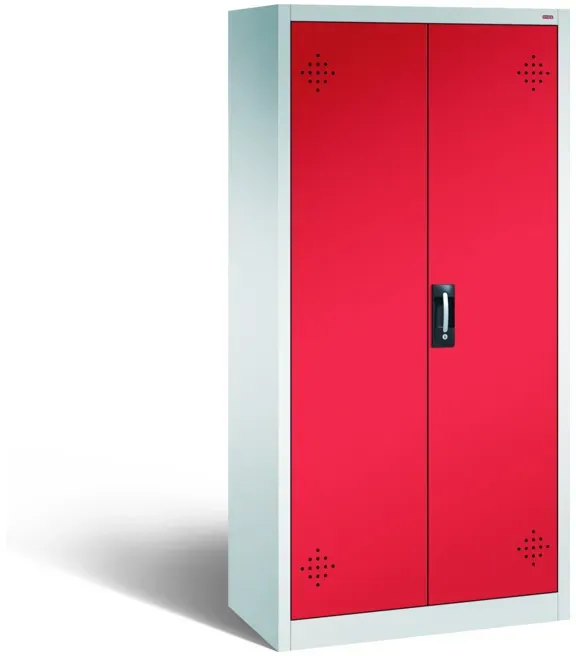 STIER Umweltschrank mit 4 verzinkten Wannenböden und Ergo-Lock 1950x930x500mm