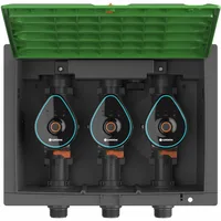 Gardena Ventilbox 9 V Bluetooth grau 0,28 m x 0,21 m