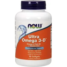 NOW Foods Ultra Omega 3-D Kapseln 90 St.