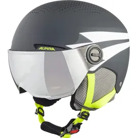 Alpina Sports Zupo Visor Q-lite 54-58 cm charcoal-neon matt